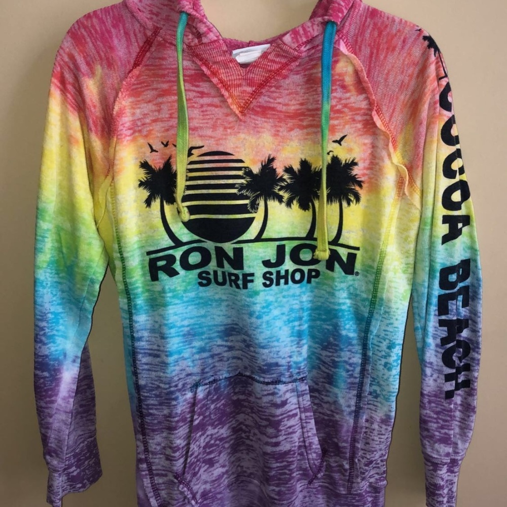 Ron Jon Surf Shop Rainbow ombre Hoodie